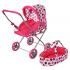 Коляска для кукол Melobo/Melogo 9391 - М1703 Кружочки