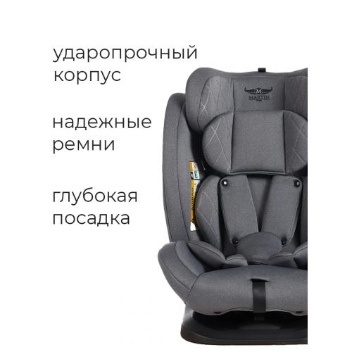 Автокресло Martin noir DISCOVERY I-SIZE Steel Titan 0-36 кг (без Isofix) Темно-Серый