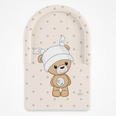 Доска пеленальная ГЛОБЭКС Globex Комфорт Мишка в платке 4205/5 / Подкова