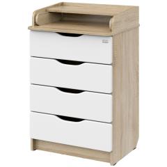 Комод пеленальный Атон Wood 604 ПВХ (дуб сонома)