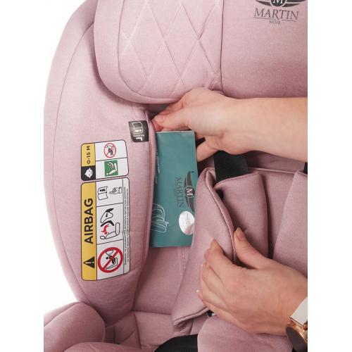 Автокресло Martin noir DISCOVERY I-SIZE Pink Pegasus 0-36 кг (без Isofix) Розовый