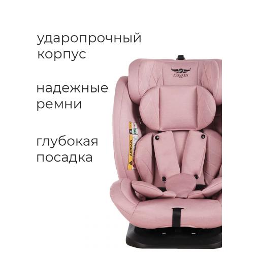 Автокресло Martin noir DISCOVERY I-SIZE Pink Pegasus 0-36 кг (без Isofix) Розовый