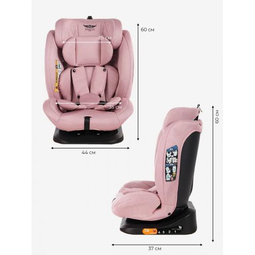 Автокресло Martin noir DISCOVERY I-SIZE Pink Pegasus 0-36 кг (без Isofix) Розовый