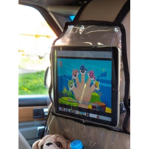 Защита для автомобильного кресла 5161 МАКС прозрачный (накидка на сиденье + окошко)