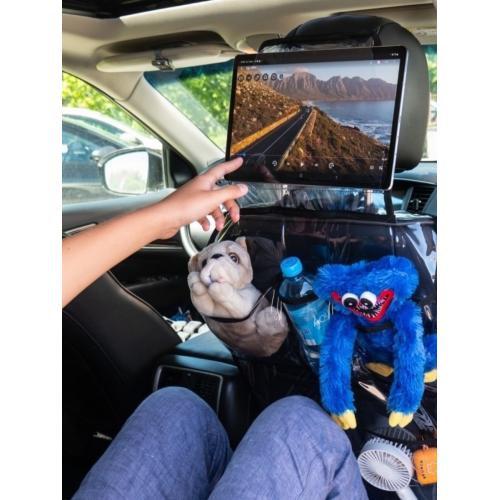 Защита для автомобильного кресла 5161 МАКС прозрачный (накидка на сиденье + окошко)