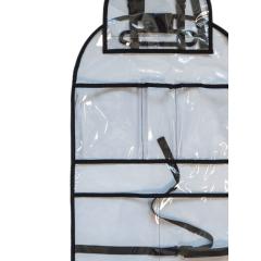 Защита для автомобильного кресла 5161 МАКС прозрачный (накидка на сиденье + окошко)