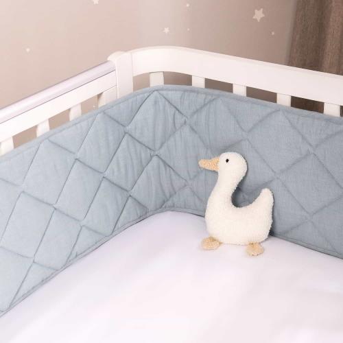 Бортик Perina Slim СБ.120-SM.10 (Голубой) (стеганый бортик)