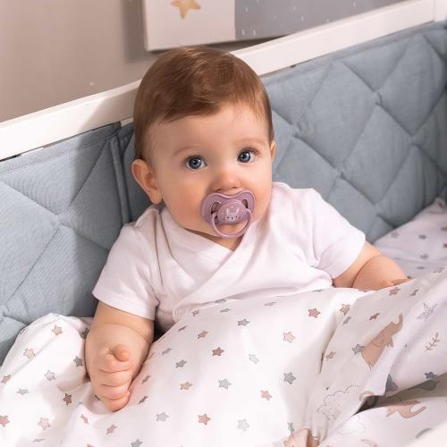 Бортик Perina Slim СБ.120-SM.10 (Голубой) (стеганый бортик)