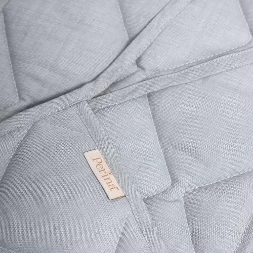 Бортик Perina Slim СБ.120-SM.10 (Голубой) (стеганый бортик)