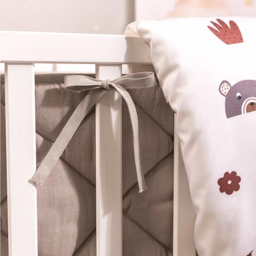 Бортик Perina Slim СБ.120-SM.12 (Песочный) (стеганый бортик)