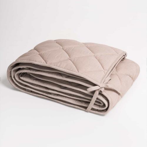 Бортик Perina Slim СБ.120-SM.12 (Песочный) (стеганый бортик)