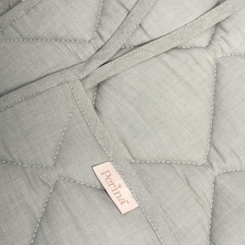 Бортик Perina Slim СБ.120-SM.13 (Серо-оливковый) (стеганый бортик)