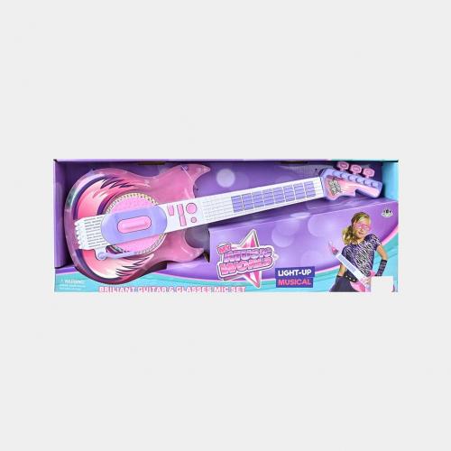 Электрогитара с микрофоном, коробка MY6969-61A