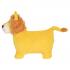 Прыгуны-животные Pituso Львенок (PVC+съемный плюш.чехол, насос, муз.) Желтый GS015