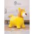 Прыгуны-животные Pituso Львенок (PVC+съемный плюш.чехол, насос, муз.) Желтый GS015