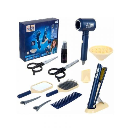 Игровой набор парикмахера, коробка YLQ-112 Синий