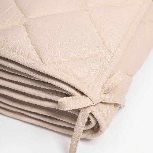 Бортик Perina Slim СБ.120-SM.04 (Бежевый) (стеганый бортик)