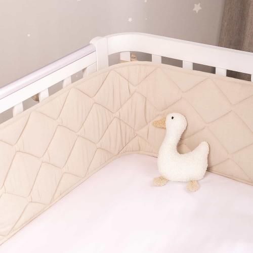 Бортик Perina Slim СБ.120-SM.04 (Бежевый) (стеганый бортик)