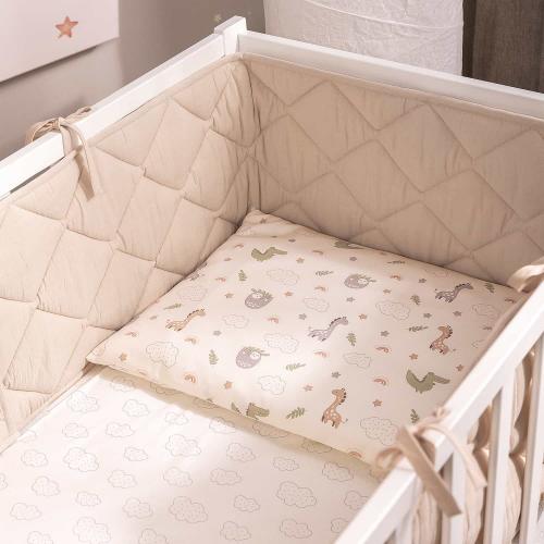 Бортик Perina Slim СБ.120-SM.04 (Бежевый) (стеганый бортик)