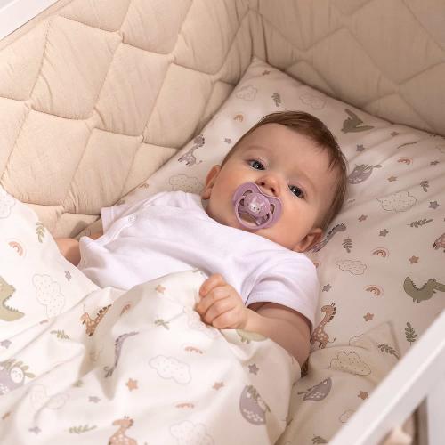 Бортик Perina Slim СБ.120-SM.04 (Бежевый) (стеганый бортик)