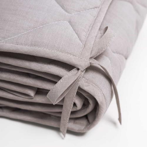 Бортик Perina Slim СБ.120-SM.06 (Серый) (стеганый бортик)