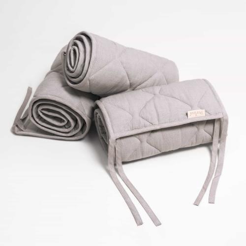 Бортик Perina Slim СБ.120-SM.06 (Серый) (стеганый бортик)