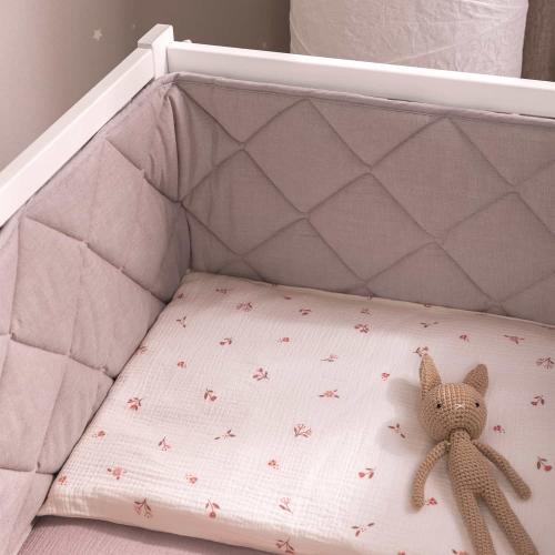 Бортик Perina Slim СБ.120-SM.08 (Мокко) (стеганый бортик)