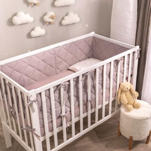 Бортик Perina Slim СБ.120-SM.08 (Мокко) (стеганый бортик)