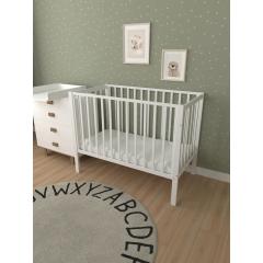 Комплект кроватка + матрас Plitex Eco Dream 3190111/2 Белый