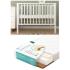 Комплект кроватка + матрас Plitex Eco Dream 3190111/2 Белый