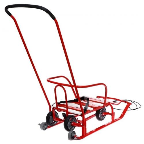 Санки детские Ника Тимка 5 Универсал (алый) Т5У/АЛ2