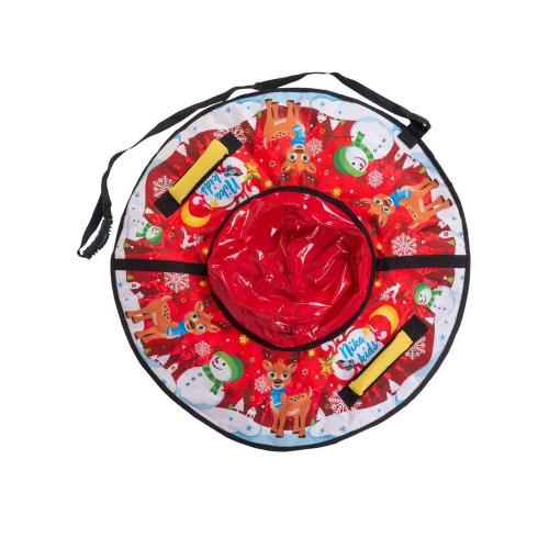 Тюбинг Ника ТБ3К-85/32 с круговым дизайном Nika kids зимний