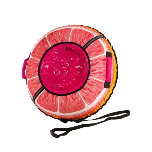 Тюбинг Ника ТБ3К-85/Г с круговым дизайном Грейпфрут