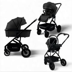 Детская коляска Bubago LOTTA 3in1 арт. BG 150-1 Черный