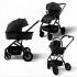 Детская коляска Bubago LOTTA 3in1 арт. BG 150-1 Черный