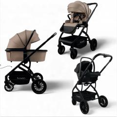 Детская коляска Bubago LOTTA 3in1 арт. BG 150-2 Мокко