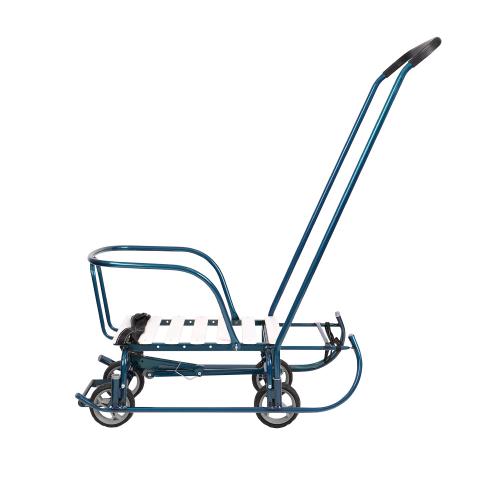 Санки детские Ника Тимка 6 Универсал синий лак Т6У/C2 (увеличенное пос. место)