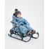 Санки детские Ника Тимка 6 Универсал синий лак Т6У/C2 (увеличенное пос. место)