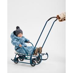 Санки детские Ника Тимка 6 Универсал синий лак Т6У/C2 (увеличенное пос. место)