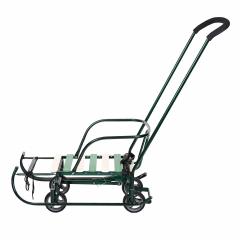 Санки детские Ника Тимка 6 Универсал зеленый лак Т6У/З2 (увеличенное пос. место)