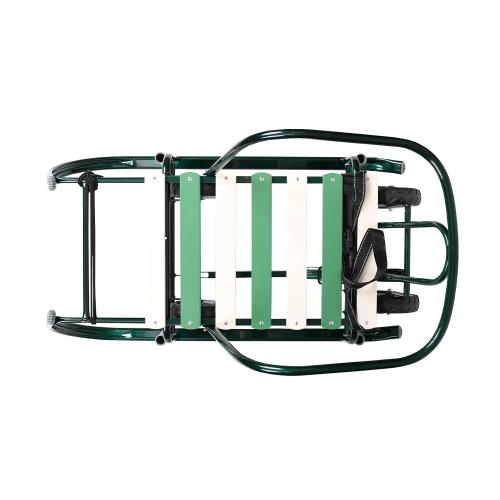 Санки детские Ника Тимка 6 Универсал зеленый лак Т6У/З2 (увеличенное пос. место)