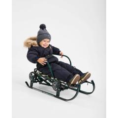 Санки детские Ника Тимка 6 Универсал зеленый лак Т6У/З2 (увеличенное пос. место)