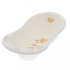 Ванночка детская TEGA 86 см Teddy (Мишки) Белый жемчуг MS-004-118