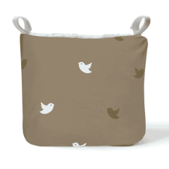 Матрасик в санки BG 146-1 (птички) мягкий