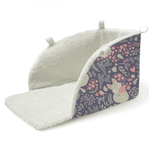 Матрасик в санки СМ BG 146-3 (лисички) мягкий