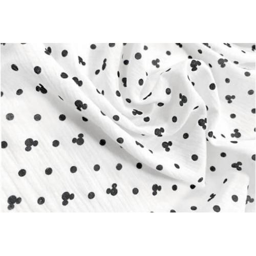 Непромокаемая многоразовая пеленка муслин 60х90 см Микки