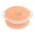 PITUSO Тарелка детская на присоске с крышкой 270 мл Orange (Оранжевый) KD88662 Оранж