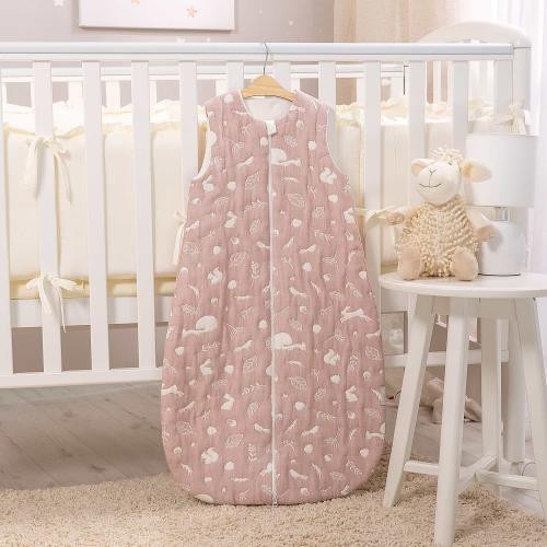 Конверт для новорождённого Perina Soft Cotton (Форест розовый) Спальный мешок