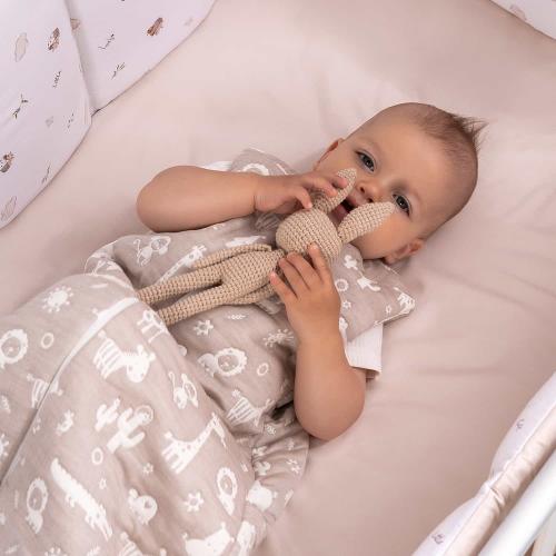 Конверт для новорождённого Perina Soft Cotton (Зверюшки песочные) Спальный мешок