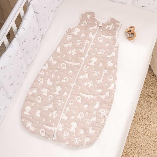 Конверт для новорождённого Perina Soft Cotton (Зверюшки песочные) Спальный мешок